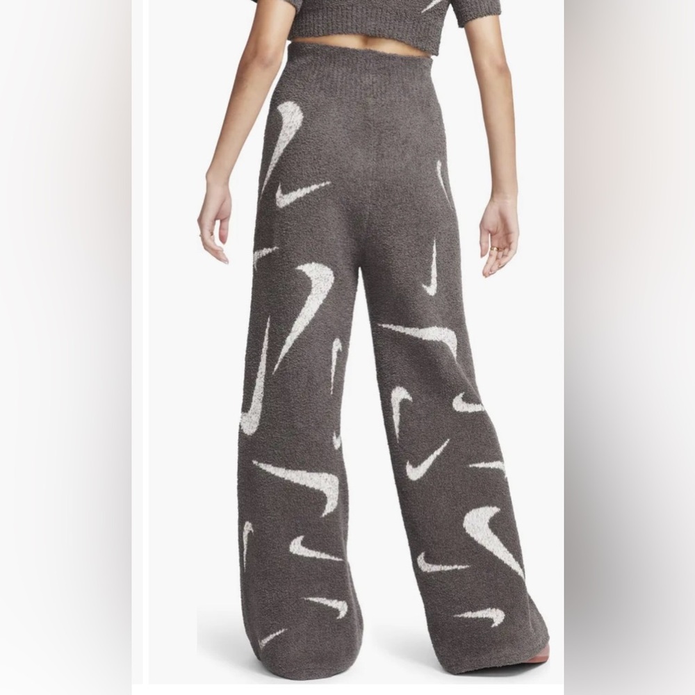 Nike Sportswear Phoenix Cozy Bouclé Wide Leg Pants Women’s Size S NWT - Picture 11 of 11